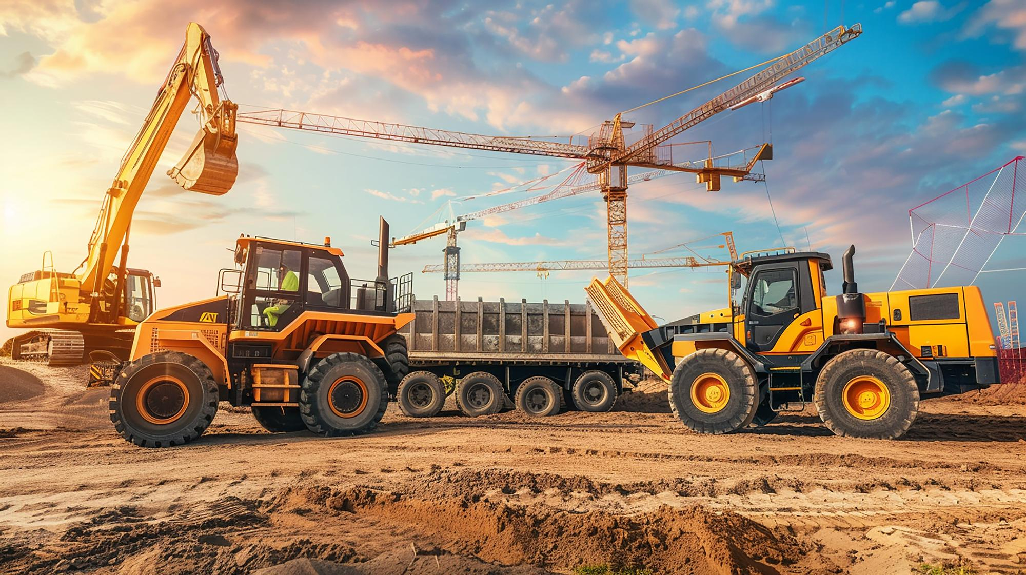 تأجير المعدات الثقيلة